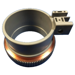 Tooth wreath with bronze bearing for Michann pipecutter (wear part).