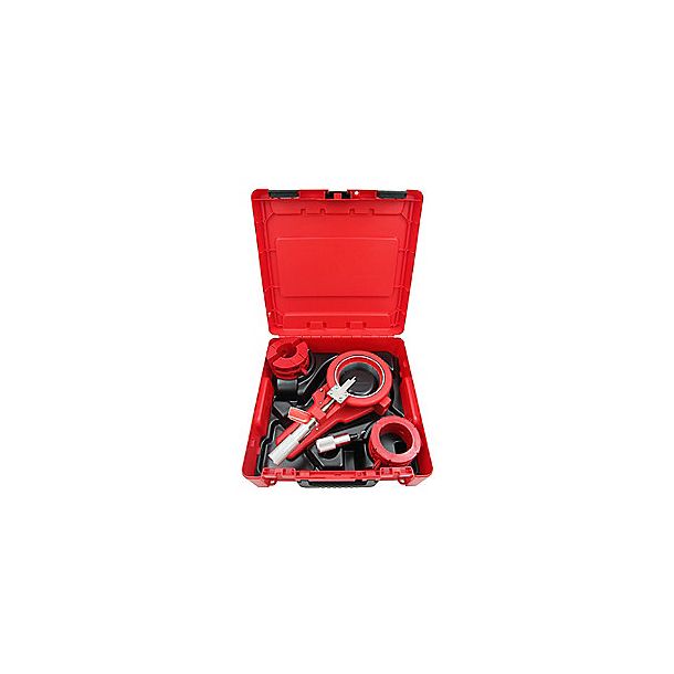  Rocut 110mm. pipe cutter, closed with reductions 50 -75 mm.