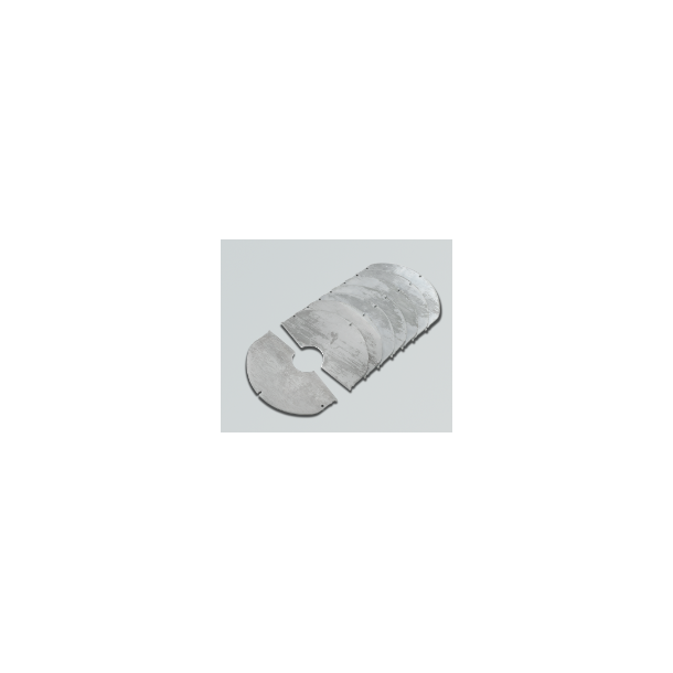 315 til 90 mm. Reduktioner (8 halvparter) STL Omisa, STL 09(315) 8 stk.