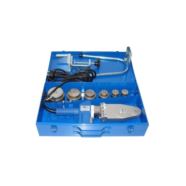HHSW-63-W-SET Spigot and Socket mirror 63 mm. Digital incl. Metal case, spigots / sockets set �20, 25, 32, 40, 50, 63 mm.