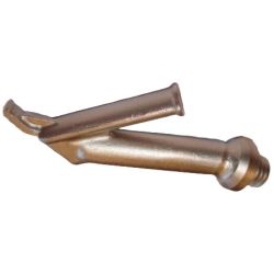 Hurtigsvejsedyse  (Form A) 5,7mm. for trekanttr�d (M10)