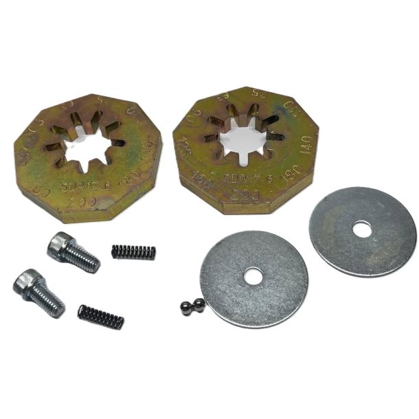 Stop til klemmev�rkt�j �200 (555.045) SDR17,6 �63, 75, 90, 110, 125, 140, 160, 180, 200 mm