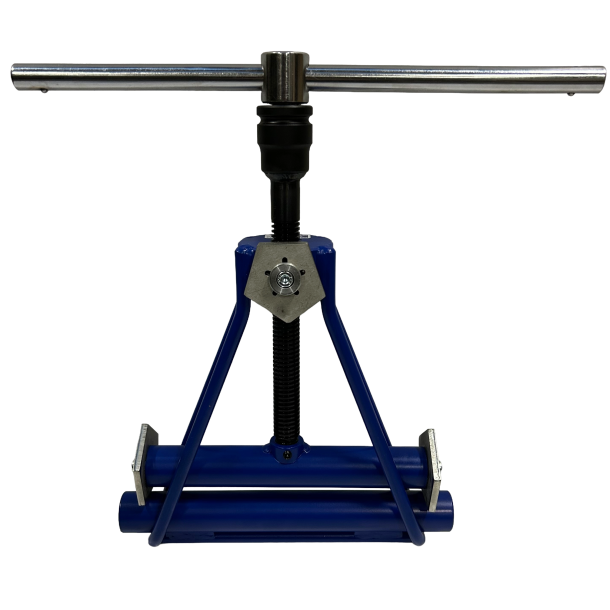Klemmev�rkt�j �125 mm, med trapez gevindspindel, 63-125 mm. SDR 11, SDR 17 inkl. T-n�gle