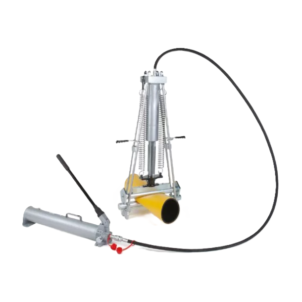 Clamping tool �250, Hydraulic clamping tool with hand pump.