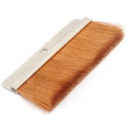 150 mm. Lige fosfor bronze b�rste elektrode