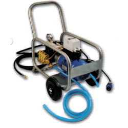 TPM 50 380V trykpr�vepumpe, 50 bar, trykjusteringsventil, ca. 14L/min.