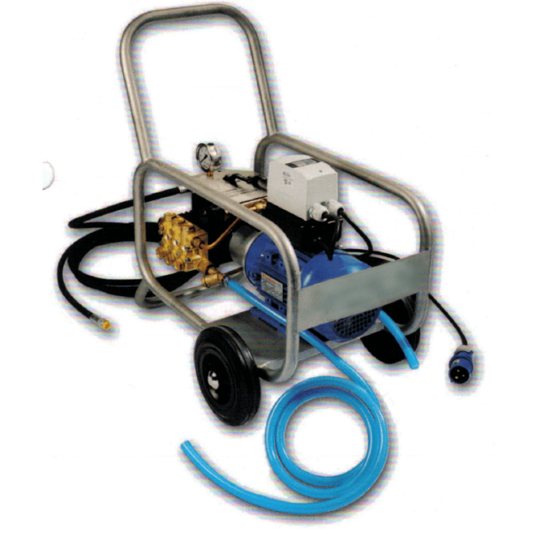 TPM 50 380V trykpr�vepumpe, 50 bar, trykjusteringsventil, ca. 14L/min.