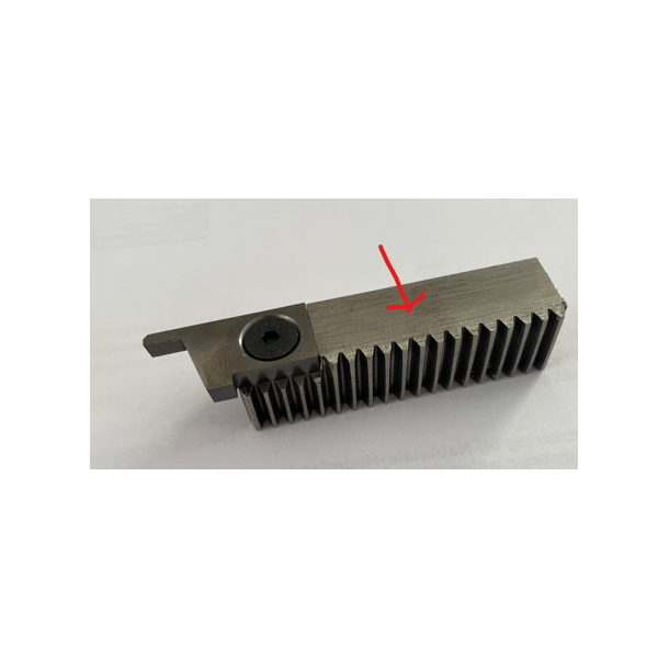 Tandstang til skreplatte Michann