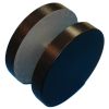 Welding plates, teflon coated, D=73mm, with center screw. For mounting on heating plate HHSW 63