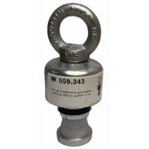 Towing head, sealed, SDR 11/17 x 63mm