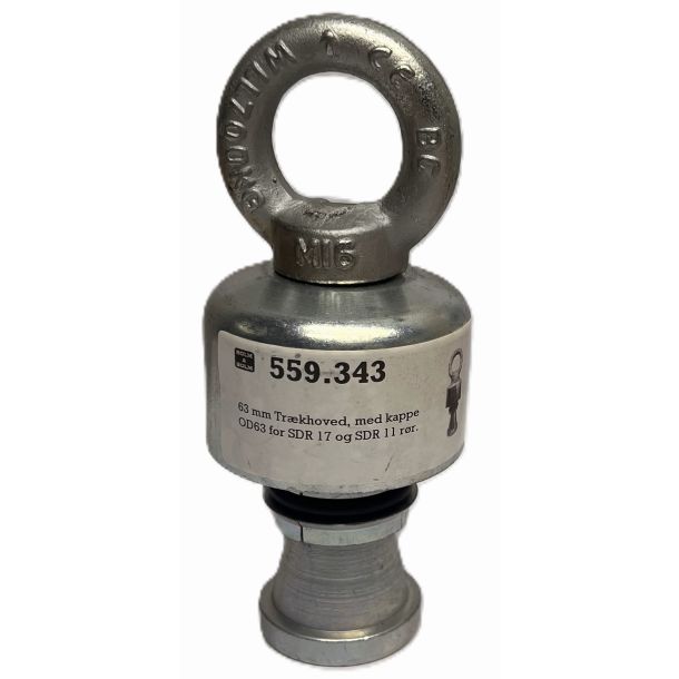 Towing head, sealed, SDR 11/17 x 63mm