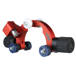 CLICK rotary scraper, �125mm for mechanical processing of the pipe surface for PE and PP pipes incl. transport case