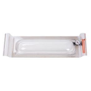 Vacuum test klokke lang 700x220 mm.