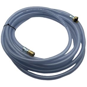 10 m. PVC vacuum slange med bajonetkobling og quickkobling