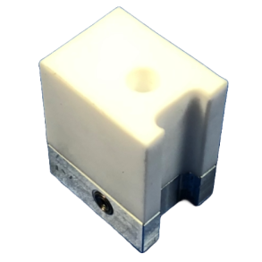 42.01XXX-40-30-M - Welding shoes, Munsch, unprocessed, 40x30 mm. with holder