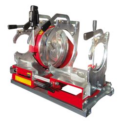 OMISA 6250/N  stuksvejsemaskine til tyndv�gede r�r og fittings. Komplet med reduktioner � 75, 90, 110, 125, 160, 200 and 250 mm. Leveres i st�lkasse , der kan benyttes som arbejdsbord. SN:_