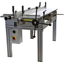PSM 1500 Pladesvejsemaskine til PE, PP, PVDF plastplader max. pladetykkelse 20(50) mm.