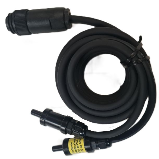 Svejsekabel for HST-S-160  2,5m. med stik  32-160 mm for Valsir,Akatherm,Eurofusion,Geberit, Waviduo,Coes