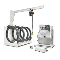 Stuksvejsemaskine H�rner 1000mm, WeldControl 2.0  inkl. H�vl, spejl, trykkarakteristik med reduktioner 630, 710, 800, 900 mm. SN: ________