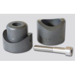 Saddelmuffe for 50 mm. grenr�r p� 160 mm. hovedr�r